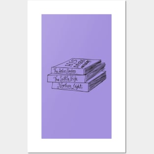 His Dark Materials Book Stack Posters and Art